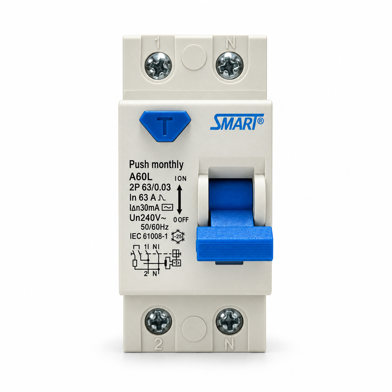 RCCB A60L-2P